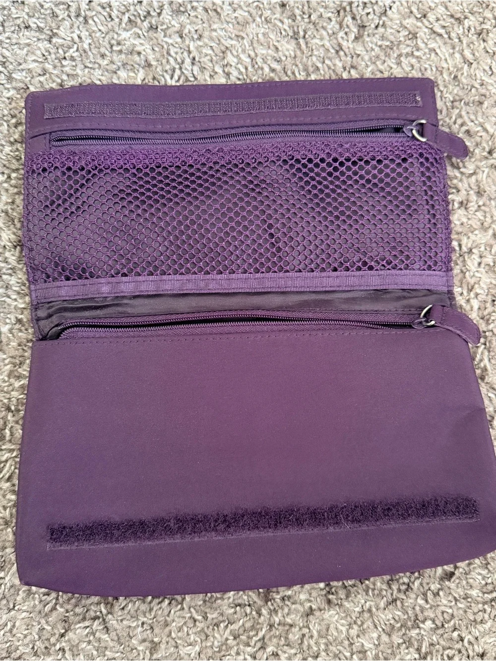 Plum Purple Travel Bifold Case